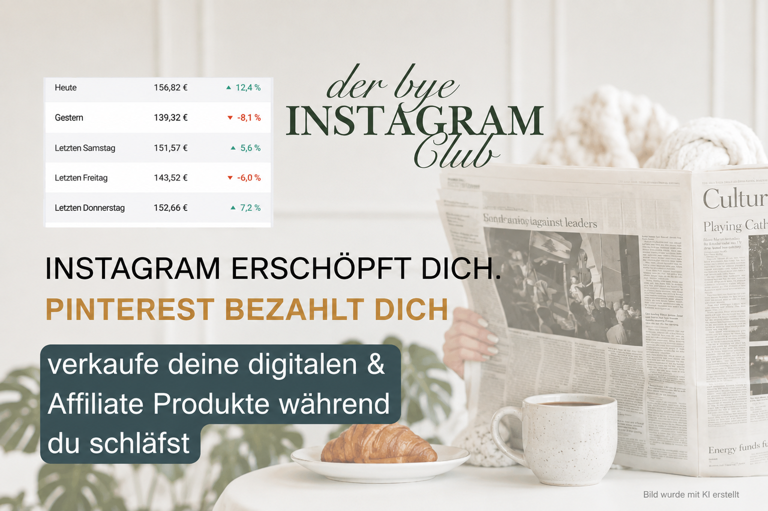 The Quiet Pinterest Business: der Einstiegskurs, um online Geld zu verdienen mit Pinterest