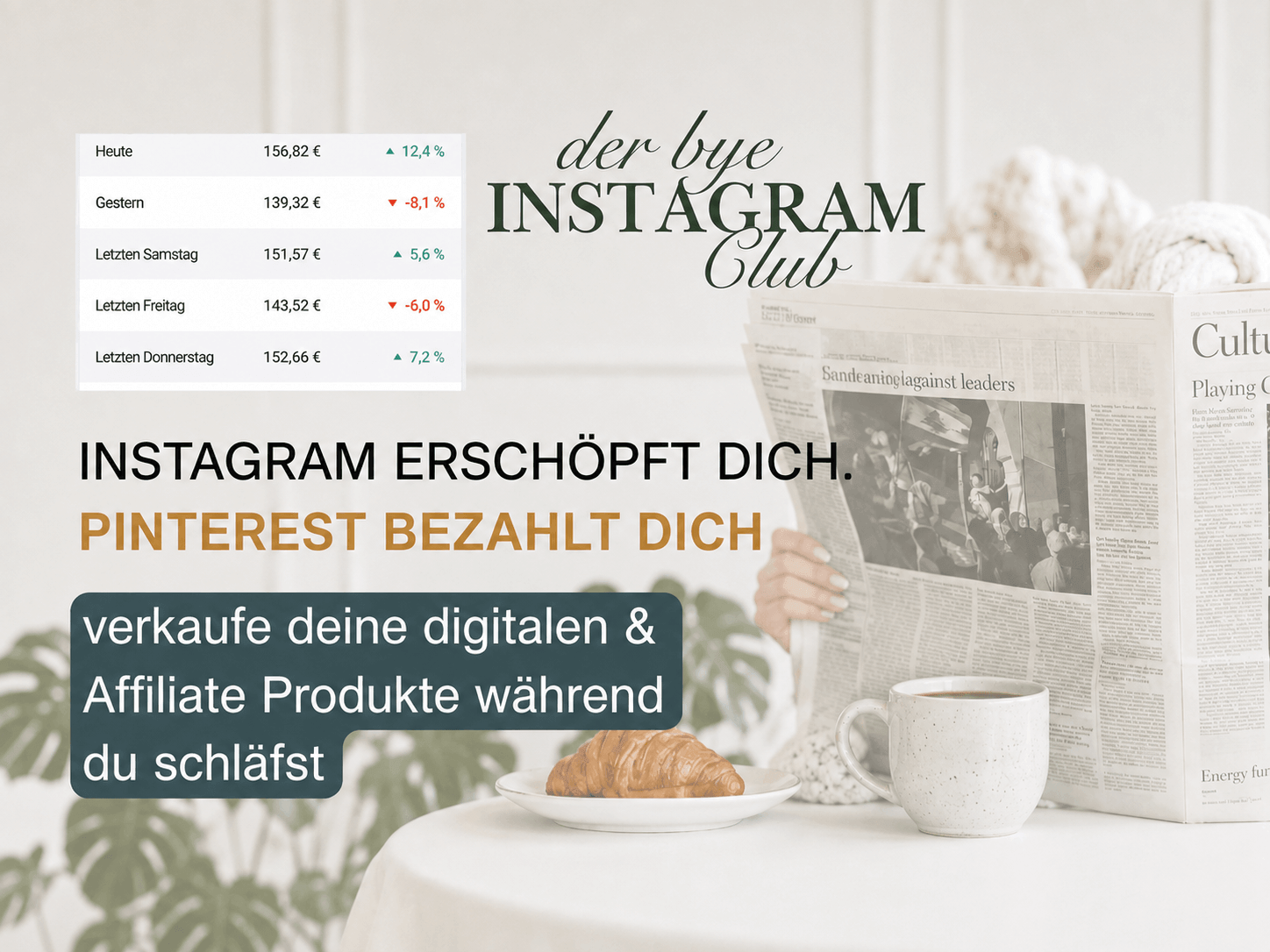 The Quiet Pinterest Business: der Einstiegskurs, um online Geld zu verdienen mit Pinterest
