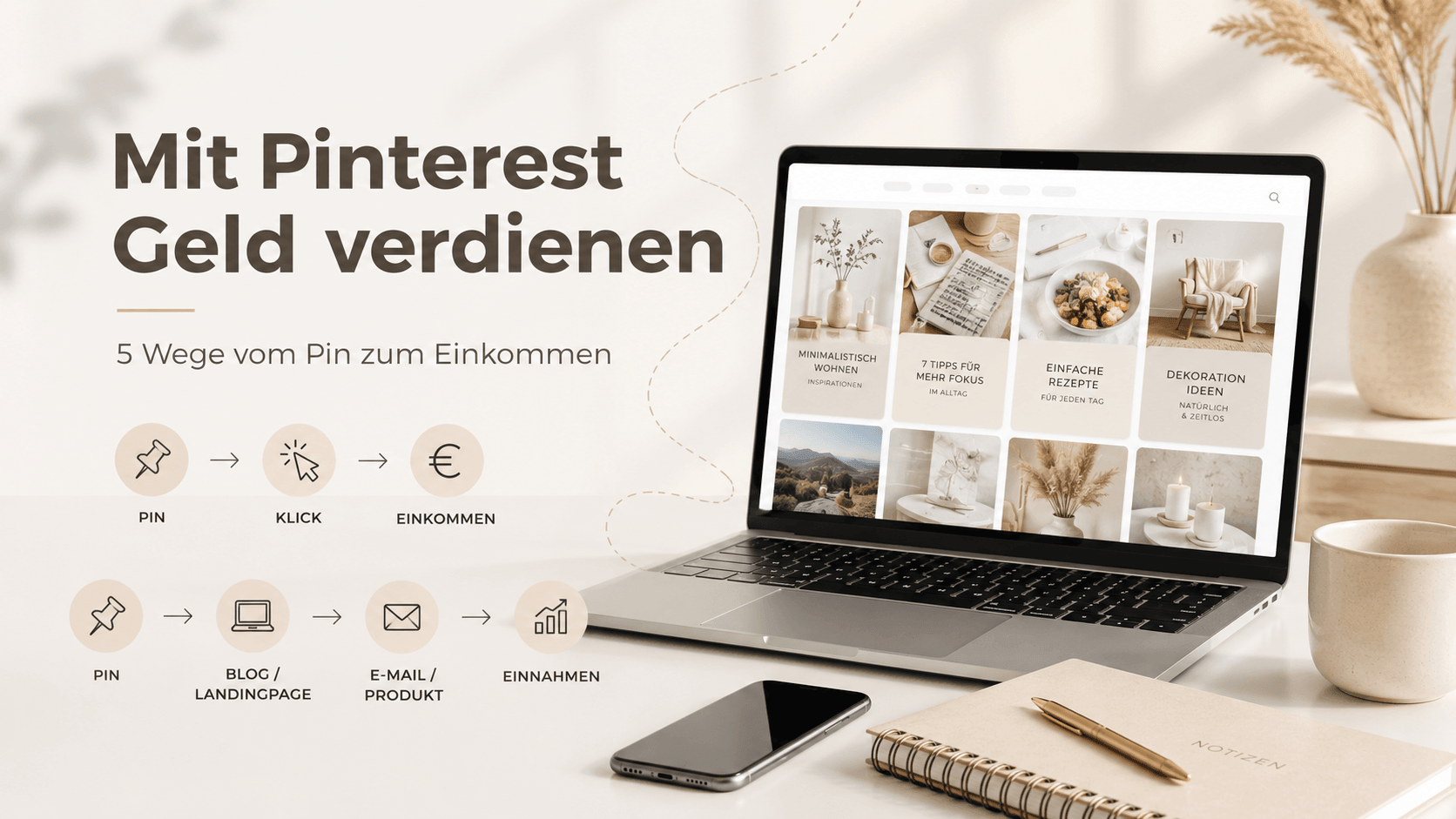 Mit Pinterest Geld verdienen